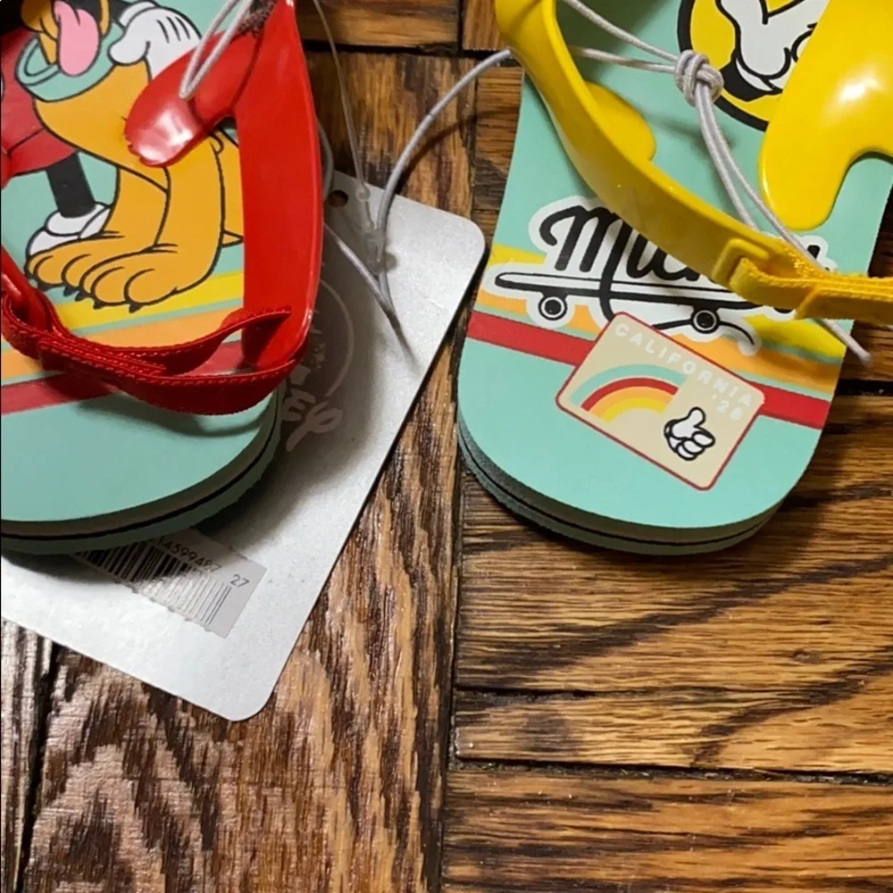 NWT Disney Mickey Mouse sandals size: 5/6 baby